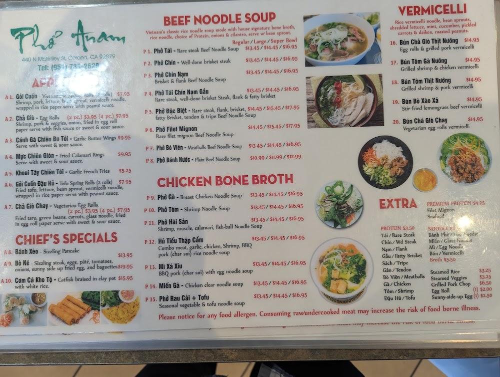 Pho Anam Restaurant A1. GỎI CUỐN